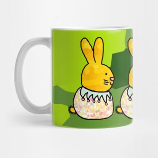 Cute Spring Rabbits Mug